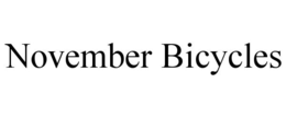 NOVEMBER BICYCLES trademark