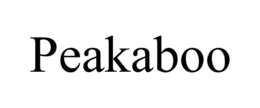 PEAKABOO trademark