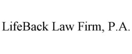 LIFEBACK LAW FIRM, P.A. trademark