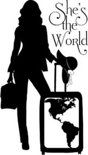 SHE'S THE WORLD trademark