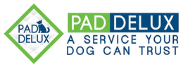 PAD DELUX PAD DELUX A SERVICE YOUR DOG CAN TRUST trademark