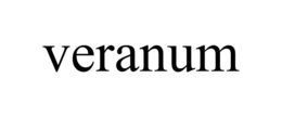 VERANUM trademark