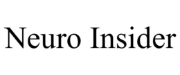 NEURO INSIDER trademark
