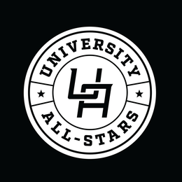 UA UNIVERSITY ALL-STARS trademark