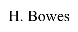 H. BOWES trademark