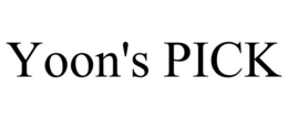 YOON'S PICK trademark