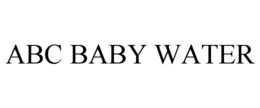 ABC BABY WATER trademark