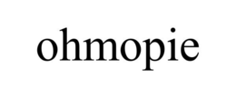 OHMOPIE trademark