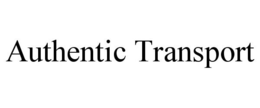 AUTHENTIC TRANSPORT trademark