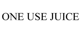 ONE USE JUICE trademark