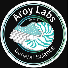 AROY LABS EST. 2018 GENERAL SCIENCE trademark