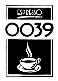 ESPRESSO 0039 trademark