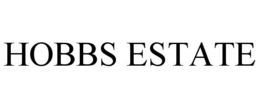 HOBBS ESTATE trademark