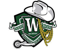 W ROUGH RIDERS MCMXXV WESTSIDE HIGH SCHOOL trademark