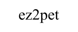 EZ2PET trademark
