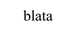 BLATA trademark