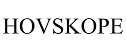 HOVSKOPE trademark