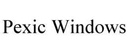 PEXIC WINDOWS trademark