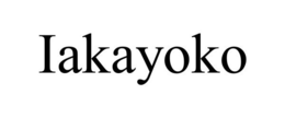 IAKAYOKO trademark