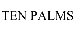 TEN PALMS trademark