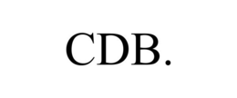 CDB. trademark