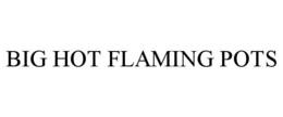 BIG HOT FLAMING POTS trademark