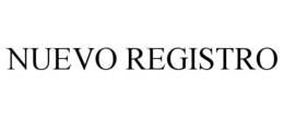 NUEVO REGISTRO trademark