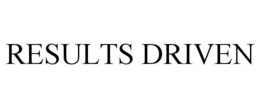 RESULTS DRIVEN trademark