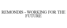 REMONDIS - WORKING FOR THE FUTURE trademark