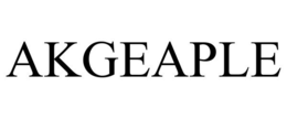 AKGEAPLE trademark