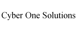 CYBER ONE SOLUTIONS trademark