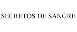 SECRETOS DE SANGRE trademark