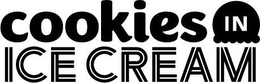 COOKIES IN ICE CREAM trademark