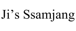 JI'S SSAMJANG trademark
