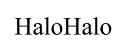 HALOHALO trademark