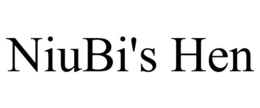 NIUBI'S HEN trademark