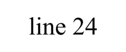 LINE 24 trademark