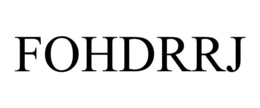 FOHDRRJ trademark