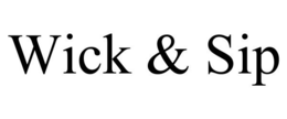 WICK & SIP trademark