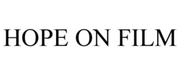 HOPE ON FILM trademark