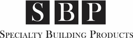 SBP SPECIALTY BUILDING PRODUCTS trademark