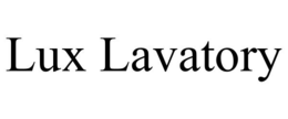LUX LAVATORY trademark