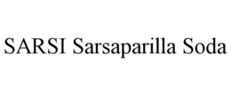 SARSI SARSAPARILLA SODA trademark
