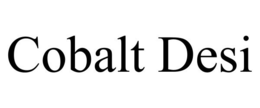 COBALT DESI trademark