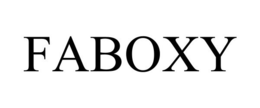 FABOXY trademark