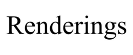 RENDERINGS trademark