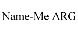 NAME-ME ARG trademark