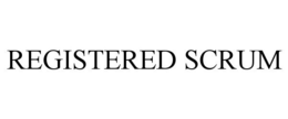 REGISTERED SCRUM trademark