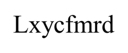 LXYCFMRD trademark