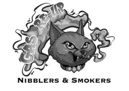 GAS RE-UP NIBBLERS & SMOKERS trademark